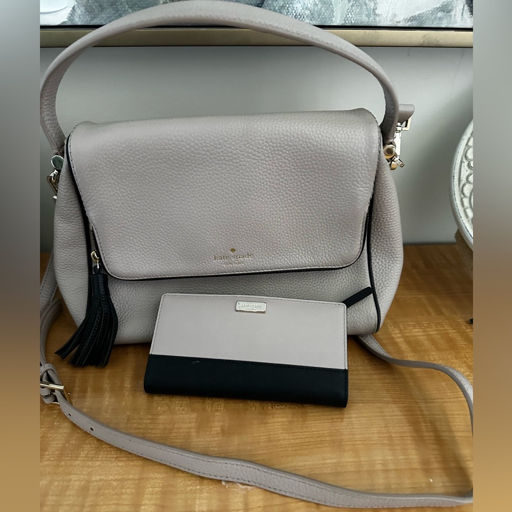 Kate spade crossbody and wallet bundle